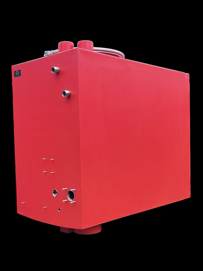 Wasserbehaelter fuer feuerwehr 1000 liter rot